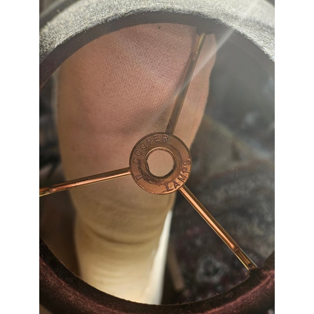 1980s Frederick Cooper Brass Urn Trophy Lamp For Sale - Image 14 of 15