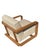 Wood Solid Oak Lounge Chair For Sale - Image 7 of 7