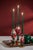Feya 8" Red & Green Nutcracker Taper Candle Holder For Sale - Image 4 of 4