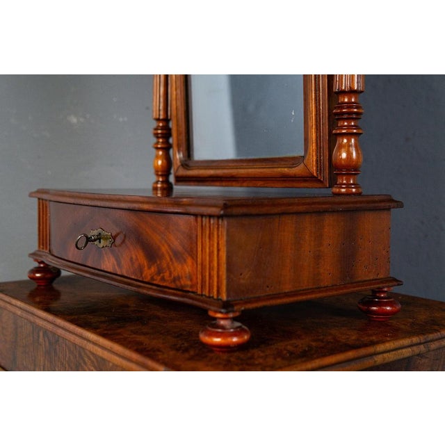 Vintage Mirror Psyche Chest of Drawers For Sale - Image 9 of 16