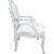Mid-Century Modern 2 Beautiful Hand Painted Fauteuil Chairs For Sale - Image 3 of 11