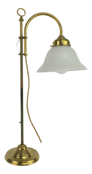 Classical Brass Writing Lamp, 1930s