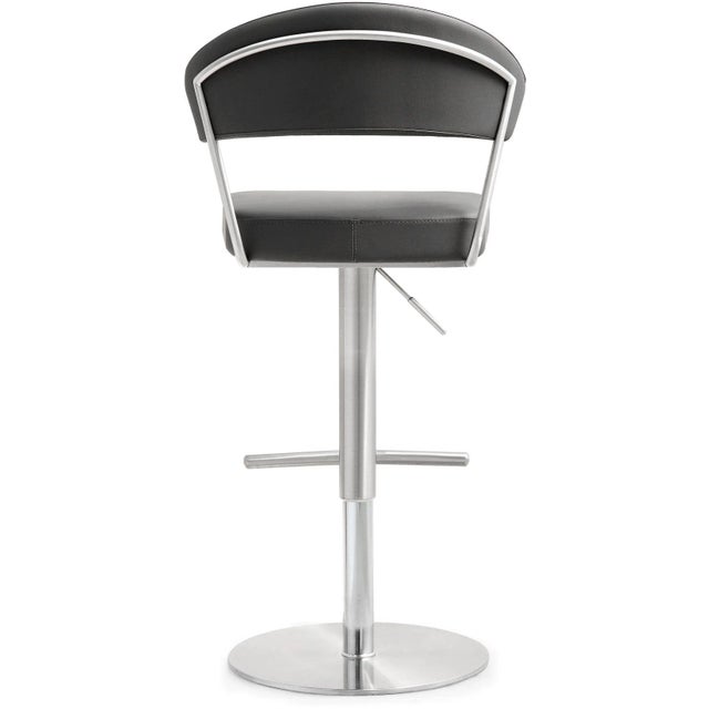 Cosmo Grey Steel Bar Stool For Sale In Los Angeles - Image 6 of 12