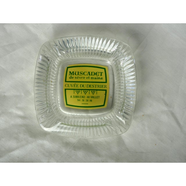 1970s French Muscadet Wine Glass Ashtray For Sale - Image 4 of 9