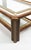 Mid-Century Modern Rectangular Coffee Table in Leather and Glass, 1970s For Sale - Image 13 of 18