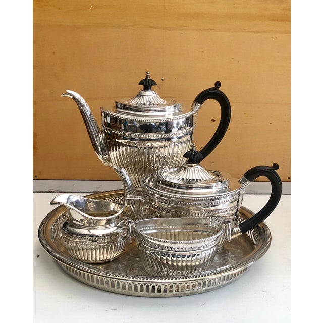 Silver Coffee & Tea Set, 5 Pieces Set Chairish