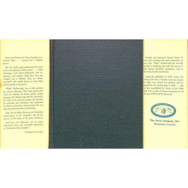 Traditional "Tying and Fishing the Fuzzy Nymphs" 1969 Rosborough e.h. Polly For Sale - Image 3 of 9