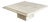 Vintage Italian Stone International Travertine Pedestal Coffee Table For Sale