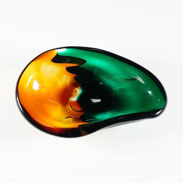 1960s Vintage Murano Glass Bowl by Salviati & C., 1960s For Sale - Image 5 of 8