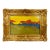 1980s Abraham Pariente the Bosphorus and Istanbul Oil on Board Painting For Sale