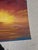 1990s 1990s Lighthouse and Sunset Seascape Painting on Canvas For Sale - Image 5 of 8