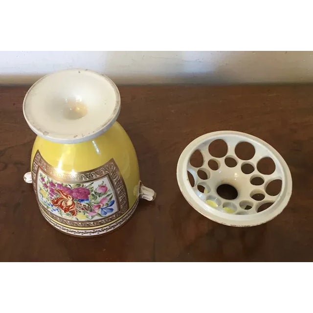 Antique Early 19th Century London Decorated Coalport Porcelain Bough Pot For Sale - Image 4 of 13