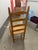 Danish Mid-Century Modern-Ladder-Back Dining Chair W/ Herringbone Woven Ratan Seat For Sale - Image 4 of 6