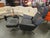 Sharp lines and powerful contours - the Oksen armchair is a true presence in any room. The famous designer Arne Jacobsen...