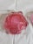 1950s 1950s Archimede Seguso Pink Raspberry Murano Attributed Glass Bullicante Bowls - Set of 2 For Sale - Image 5 of 12