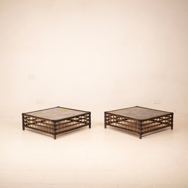 Marango Coffee Tables by Alberto Smania for Smania Studio Interni, 1960s, Set of 2 For Sale - Image 3 of 18