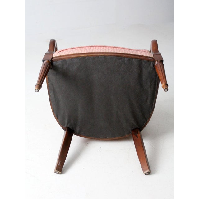 Antique Classic Revival Armchair For Sale - Image 17 of 17