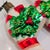 Vintage Neiman Marcus 2002 German Blown Glass Holly Candy Cane Christmas Ornaments, Set of 6 For Sale - Image 4 of 8