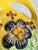 Yellow Pitcher with Floral Pattern, 1980s For Sale - Image 12 of 14