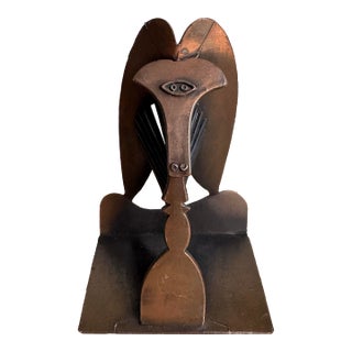 Authorized 1970 Miniature Bronze Picasso Sculpture-Chicago Daley Plaza, by Handiguild For Sale