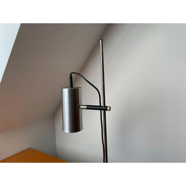 Metal Mid-Century Clamp Lamp with Spotlight by Maria Pergay for Staff, 1960s or 1970s For Sale - Image 7 of 9