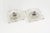 Large and heavy set of 'Ice Gas' wall lamps by Peill & Putzler, produced in Germany during the 1970s. Both are in very...
