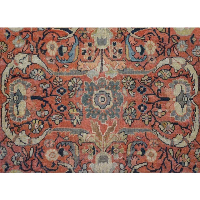 1930s Early 20th Century Mahal Rug For Sale - Image 5 of 12