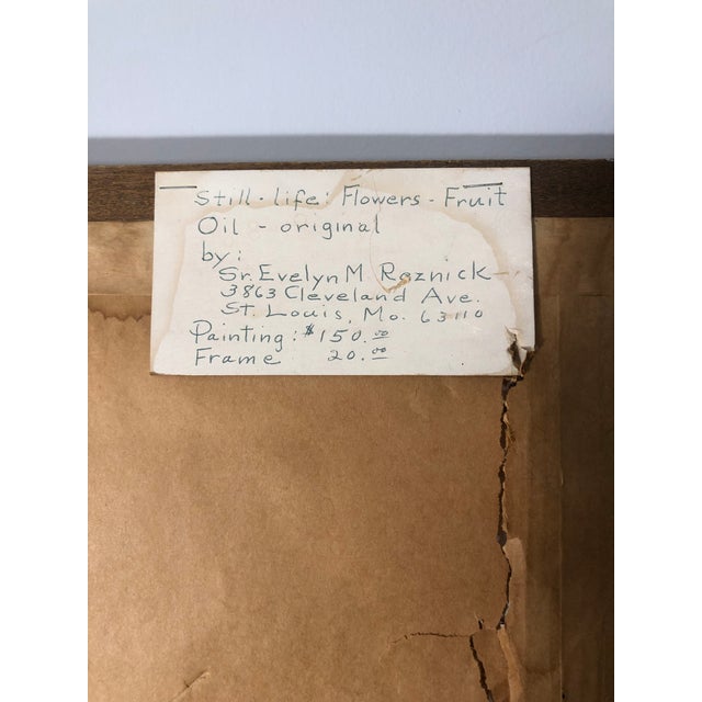 Early 20th Century Antique Oil on Canvas Board Painting For Sale In Cincinnati - Image 6 of 9