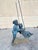 Late 20th Century Late 20th Century Large Bronze Boy and Girl Children Swinging Garden Outdoor Statue Sculpture For Sale - Image 5 of 9
