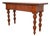 Baker Furniture Colonial West Indies Carved Mahogany Console Table For Sale