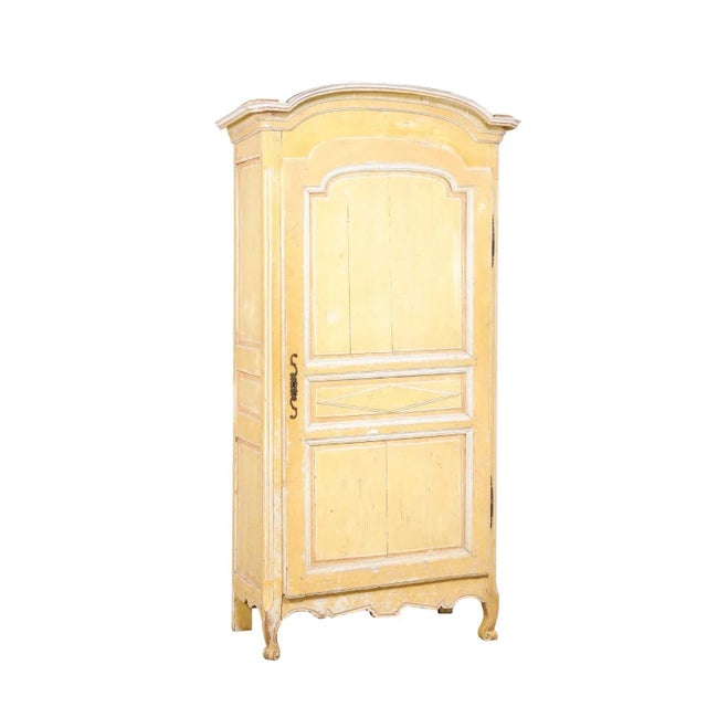 19th Century French Antique Single Door Pantry Cabinet For Sale - Image 12 of 12