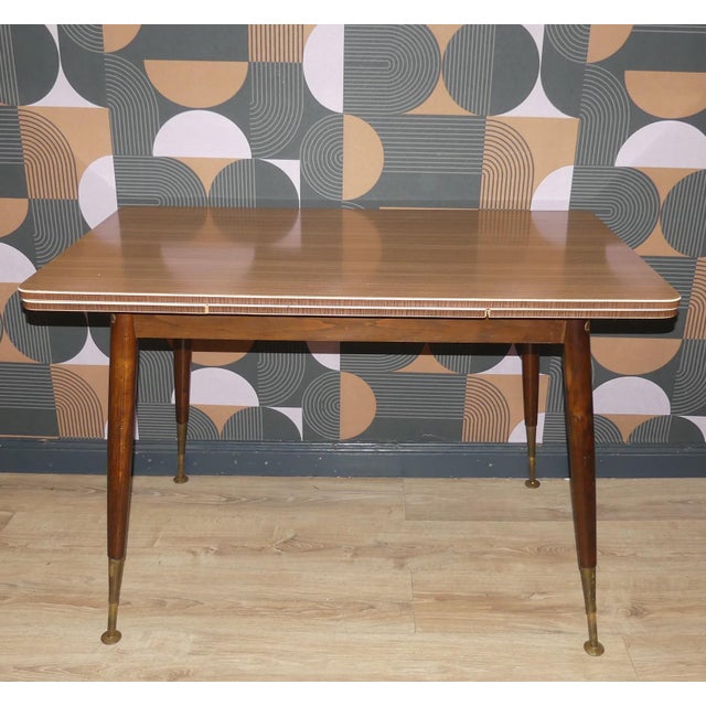 An absolute classic! 1960s table Classic "Mufuti" (multifunctional table) Practically convertible from a coffee table to a...