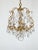 Antique Super Fussy Birdcage Gleaming Brass Cut Lead Glass Crystal Chandelier ~ Rewired ~ Restored ~ Rejuvenated ~ Ready to Hang ~ For Sale - Image 12 of 12