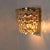 Gilded Brass and Crystal Glass Wall Sconces from Palwa, Germany, 1960s, Set of 2 For Sale - Image 6 of 13