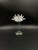 Crystal Lotus Flower Candlestick, 1976 For Sale - Image 9 of 9