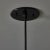 Mid-Century Modern 1960s Finnish Conical Black Metal Pendant Lamp Attributed to Mauri Almari For Sale - Image 3 of 12