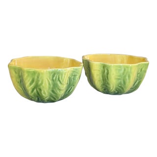 Vintage Studio Art Melon Bowls - A Pair For Sale
