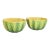 Vintage Studio Art Melon Bowls - A Pair For Sale