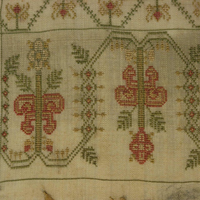 Antique Scottish Sampler, 1805, by Eliza McKune For Sale - Image 12 of 18