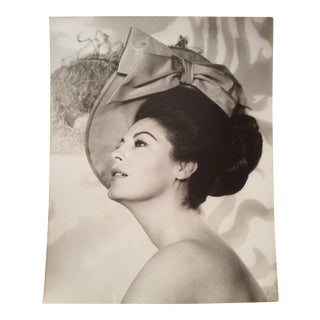 Original Ava Gardner Publicly Photo From Her Estate, 1963 For Sale