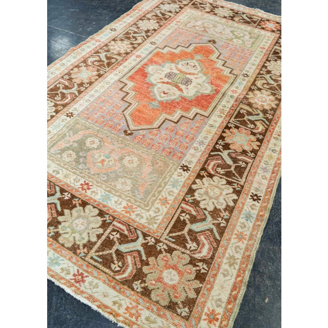 Turkish Turkish Vintage Rug 3'5" x 5'8" #20607 For Sale - Image 3 of 8