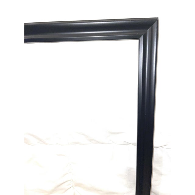 Mid-Century Modern Modern Minimalist Black Picture Frame For Sale - Image 3 of 4