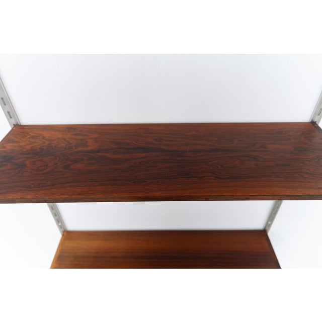 1960s Vintage Danish Rosewood Wall Unit by Kai Kristiansen for FM, 1960s For Sale - Image 5 of 18