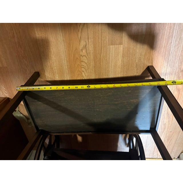 Antique Art Craft Style Metamorphic Side Table For Sale - Image 9 of 11