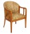Jules Leleu Art Deco French Walnut Lounge Chair Attributed to Jules Leleu, 1930s For Sale - Image 4 of 4
