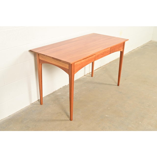 Harden Furniture Arts and Crafts Shaker Solid Cherry Wood Writing Desk For Sale - Image 16 of 16