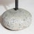 Modern 21st Century Poland Deep Charcoal Grey Round Stone-Base Side Table For Sale - Image 3 of 10