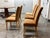 Modern Parsons-Style Dining Chairs, Set of Five For Sale - Image 4 of 12