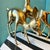 1970s Pair of Vintage Large Brass Deer Statues For Sale In New York - Image 6 of 7