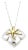 Tiffany & Co. Ivy Starfish Leaf Sterling & 18k Gold Pendant Necklace For Sale